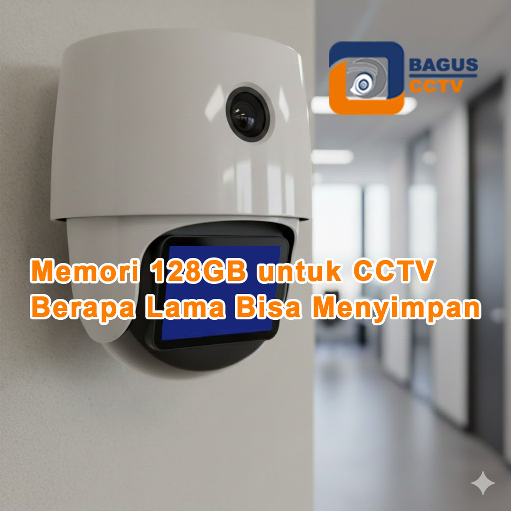 memori 128GB untuk CCTV berapa lama